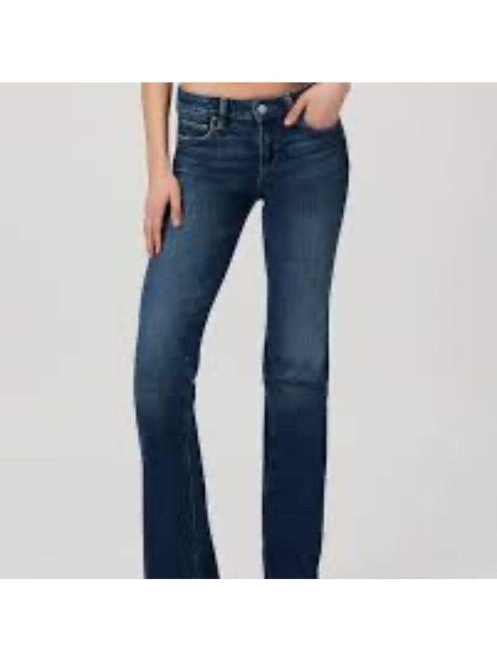 PAIGE Premium Denim Laurel Canyon Low Rise Bootcut Jeans